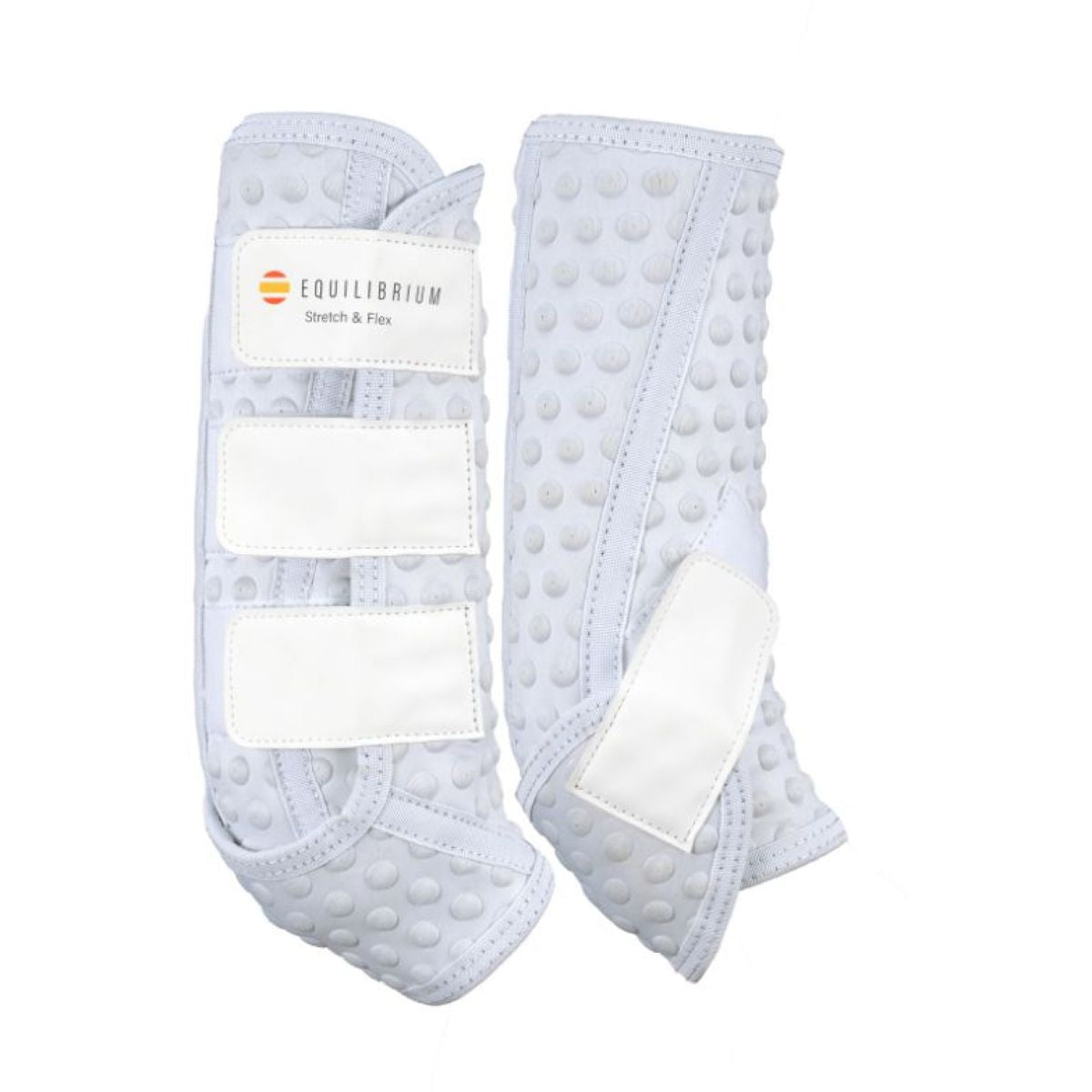 Equilibrium Protectores de piernas Stretch & Flex Training Blanco