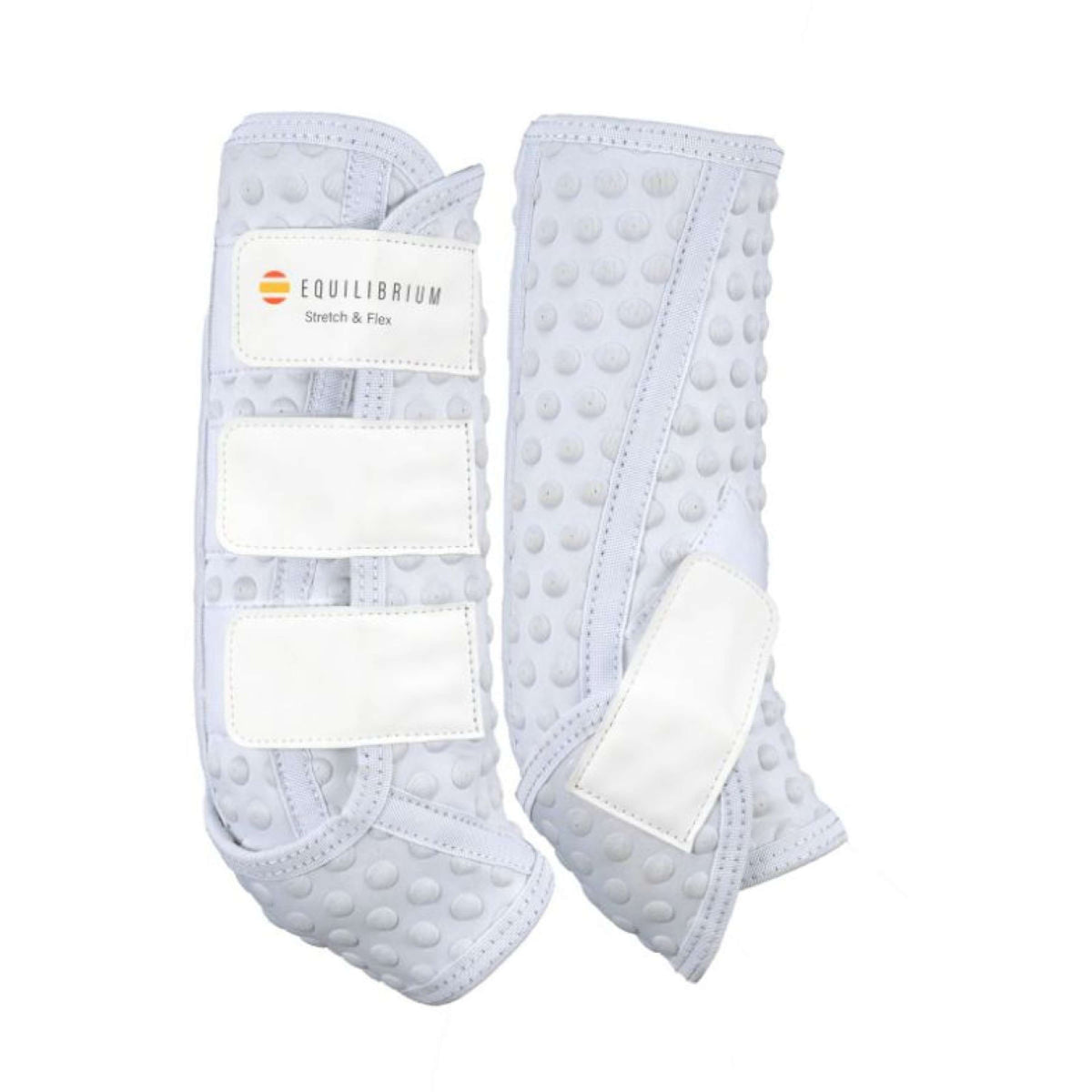 Equilibrium Protectores de piernas Stretch & Flex Training Blanco