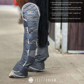 Equilibrium Protectores de piernas Hind & Hock Magnetic Gris