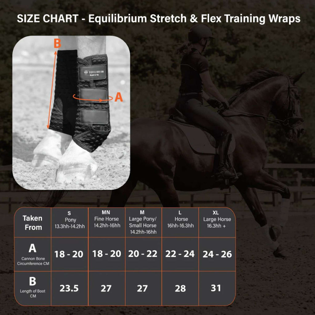 Equilibrium Protectores de piernas Stretch & Flex Training Blanco