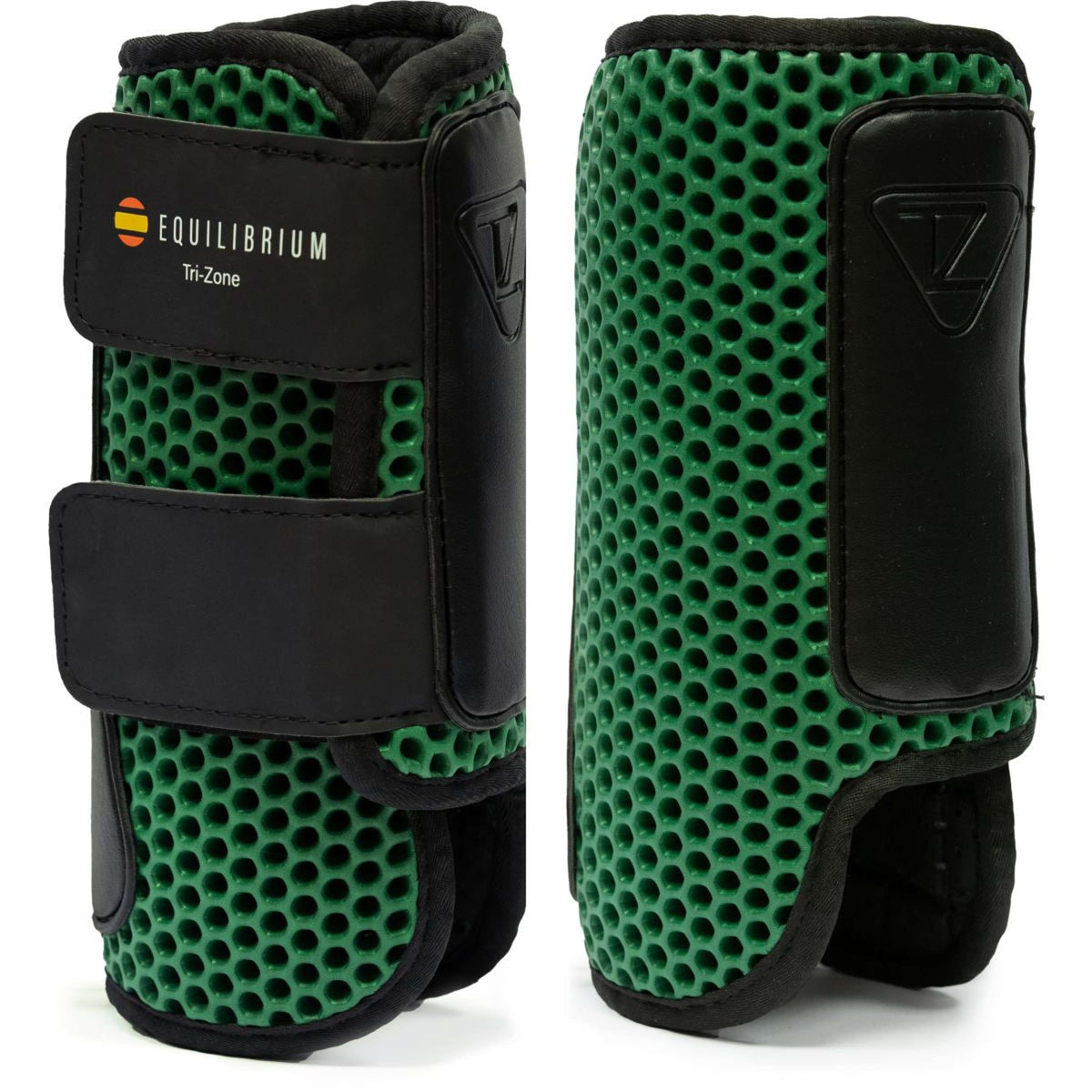 Equilibrium Protectores de piernas Tri-Zone Impact Sports Para Hunter Green