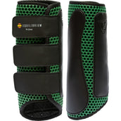 Equilibrium Protectores de piernas Tri-Zone Impact Sports Atrás Hunter Green