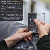 Equilibrium Massage Pad Heatsense Gris