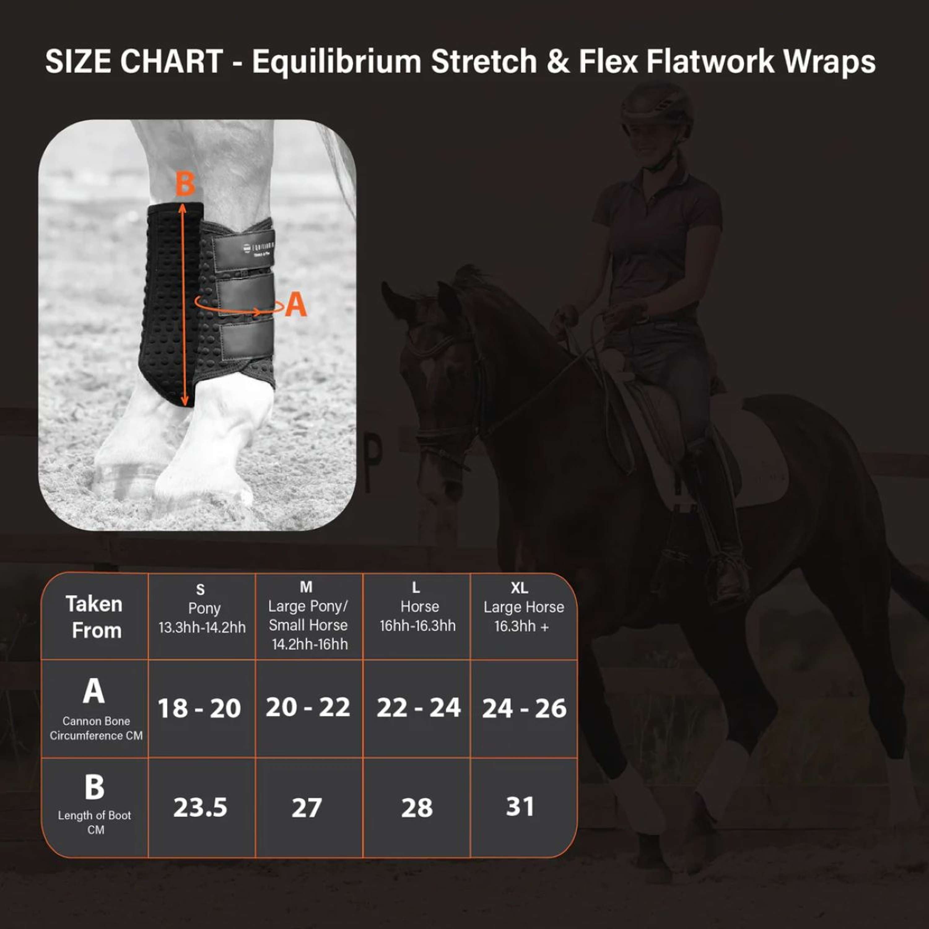 Equilibrium Protectores de piernas Stretch & Flex Flatwork Blanco