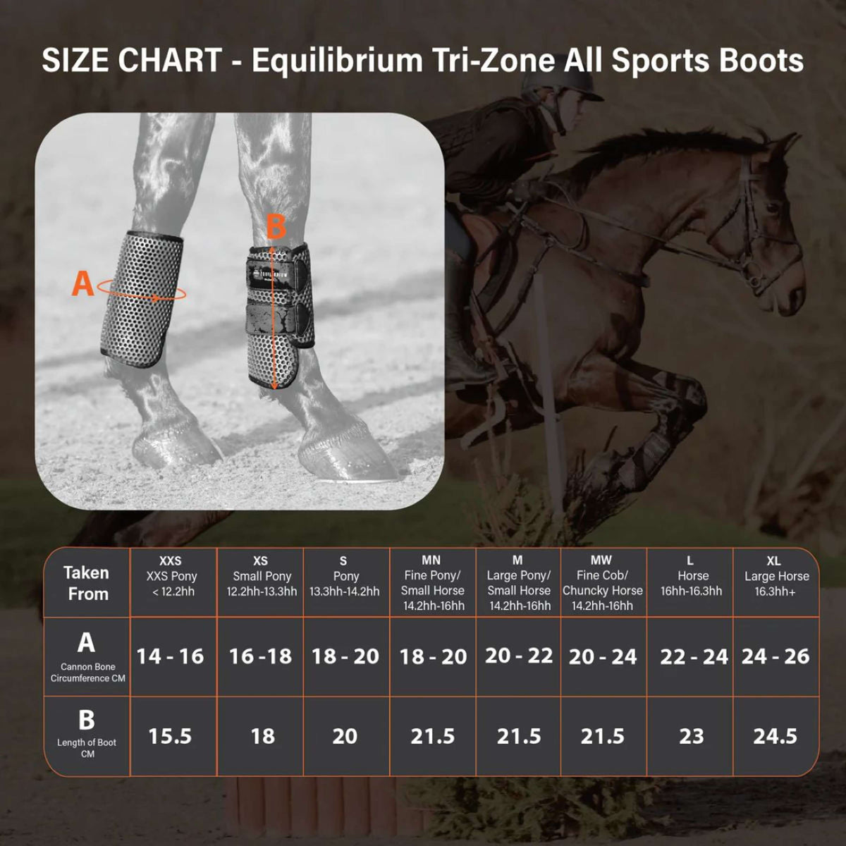 Equilibrium Protectores de piernas Tri-Zone All Sports Negro