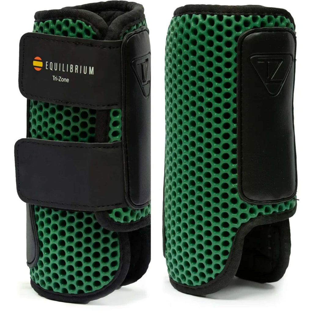 Equilibrium Protectores de piernas Tri-Zone Impact Sports Para Hunter Green