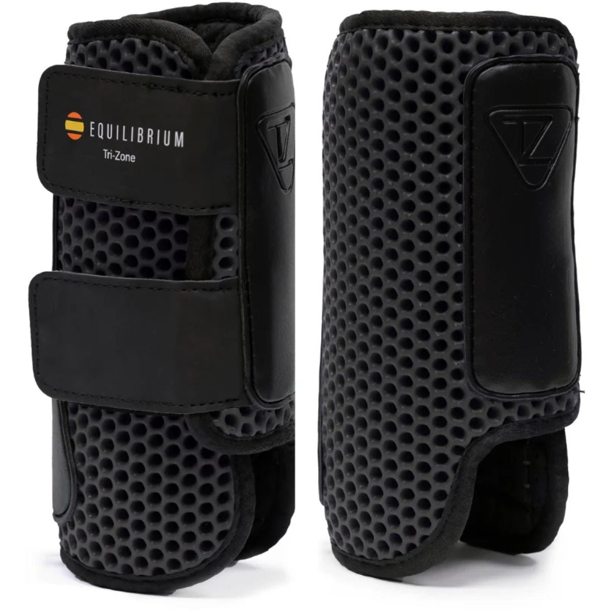 Equilibrium Protectores de piernas Tri-Zone Impact Sports Para Negro