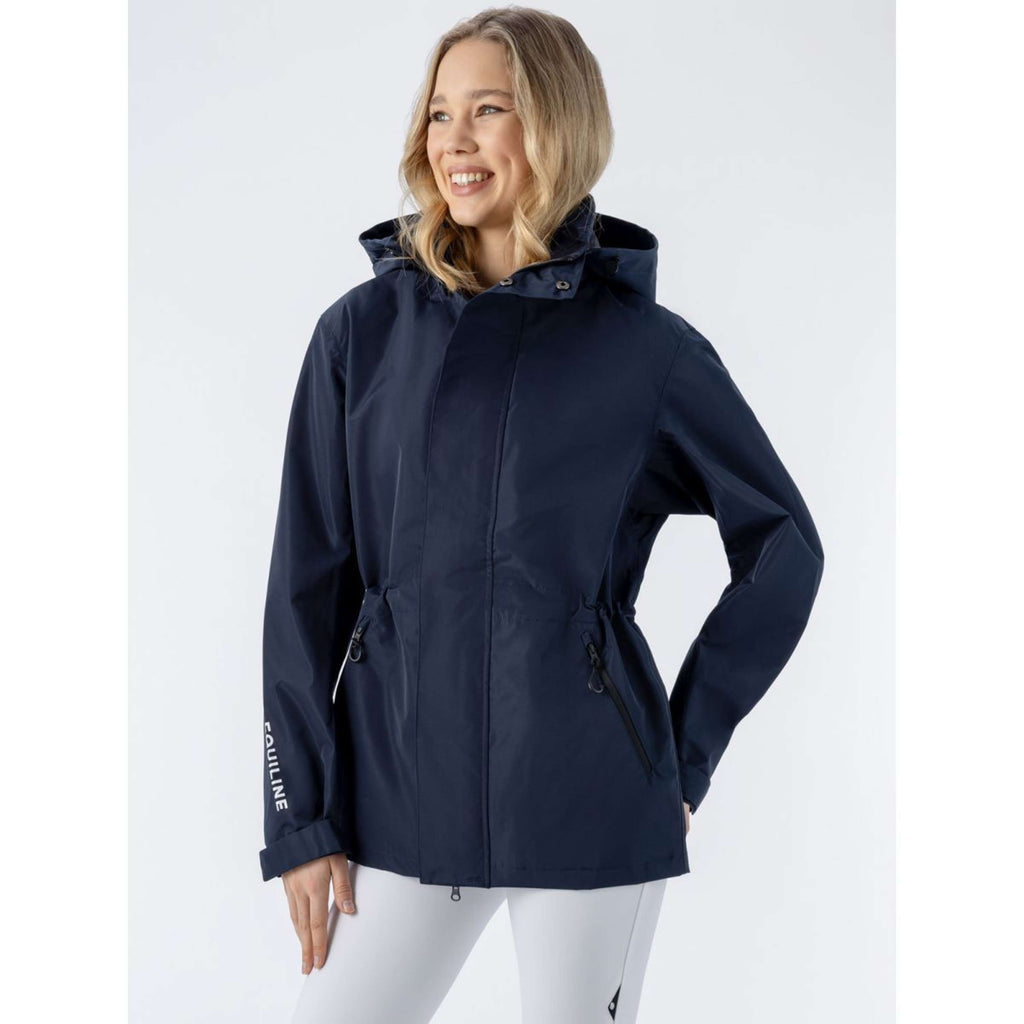 Equiline Abrigo de lluvia Eqrevek Navy