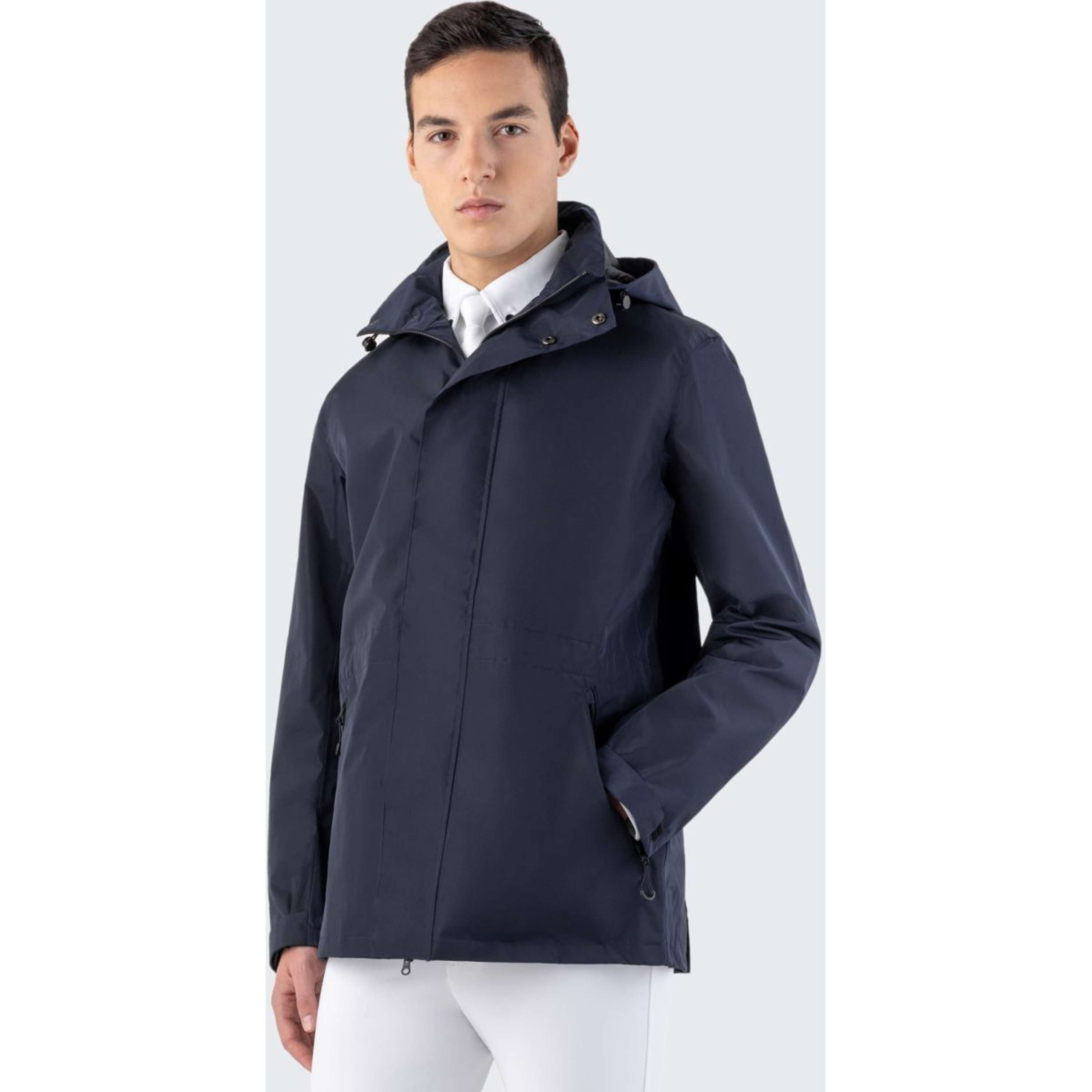 Equiline Abrigo de lluvia Eqrevek Navy