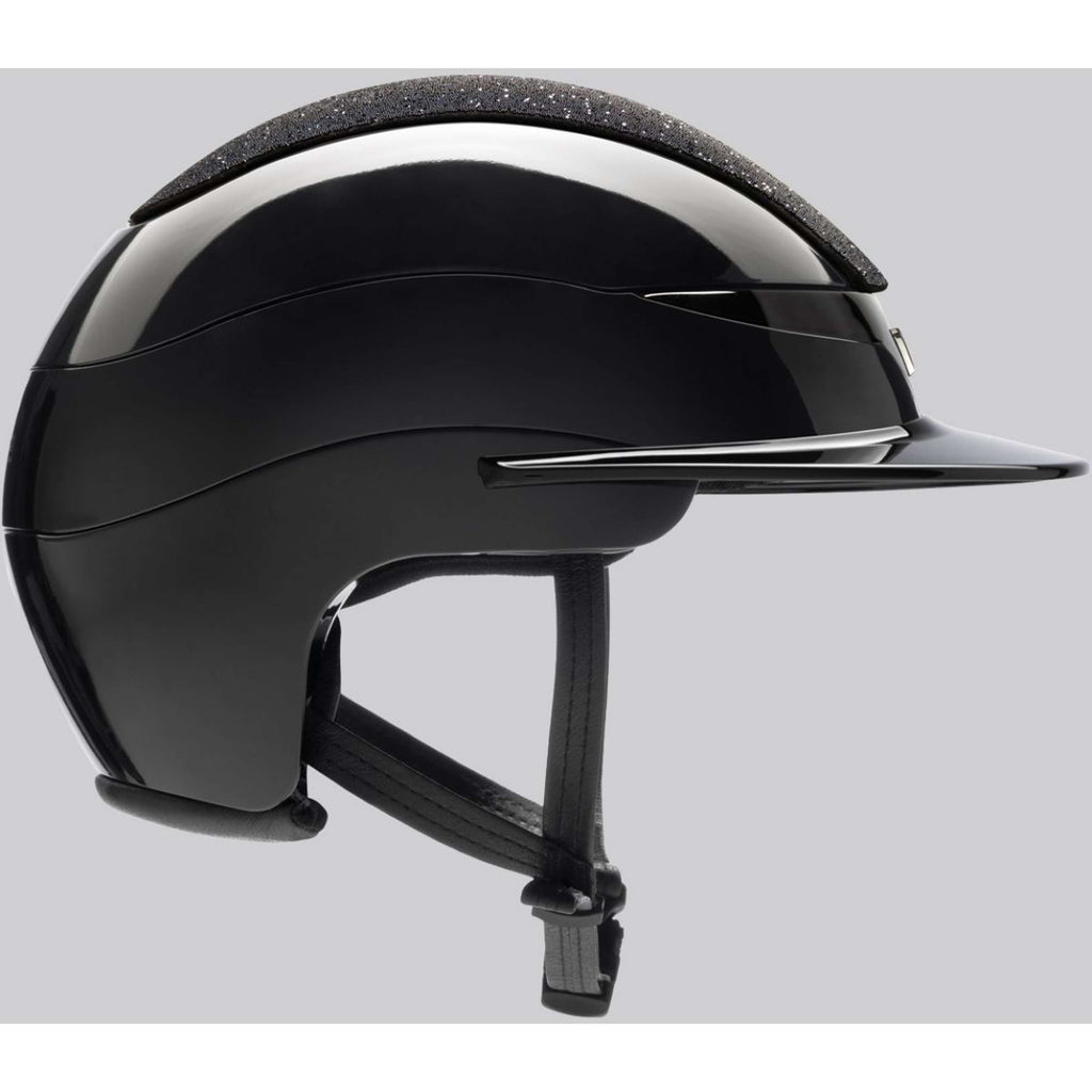 Equiline Gorra Xanto Swarovski Negro