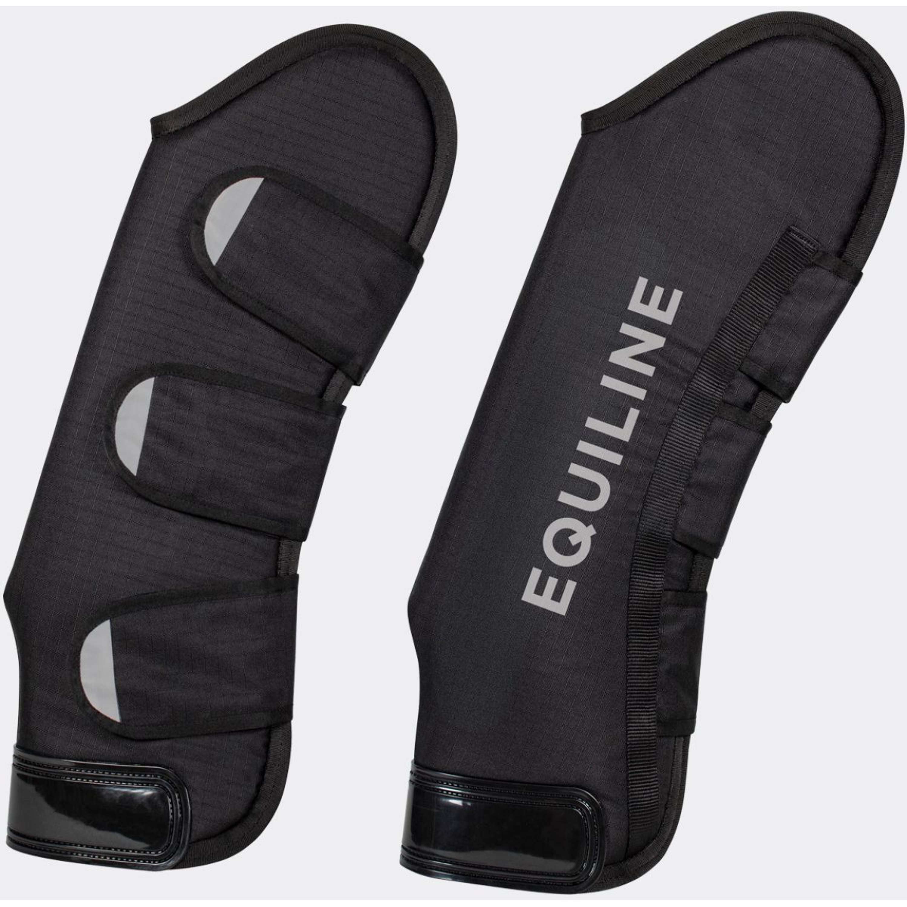 Equiline Protectores de transporte Rex Negro
