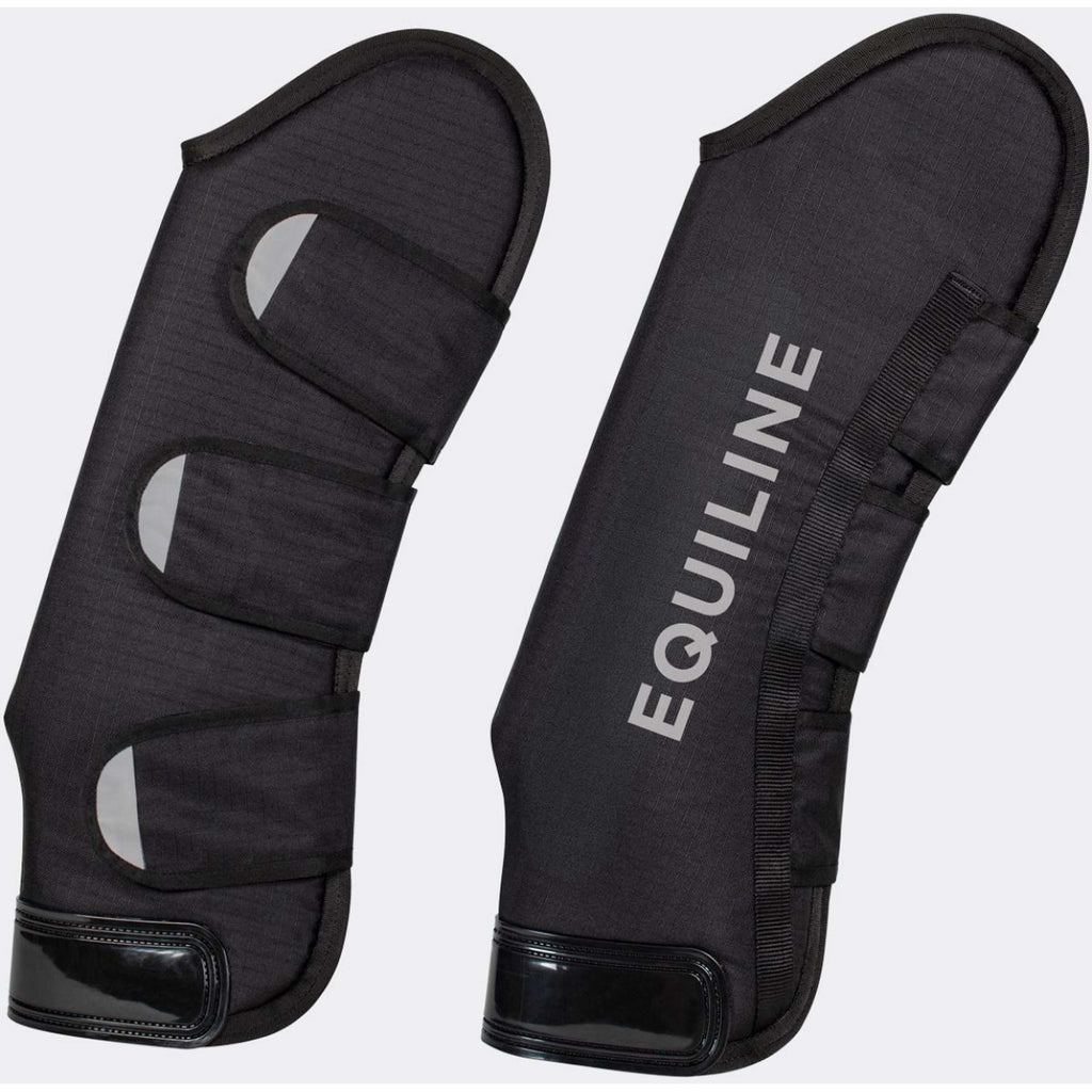 Equiline Protectores de transporte Rex Negro