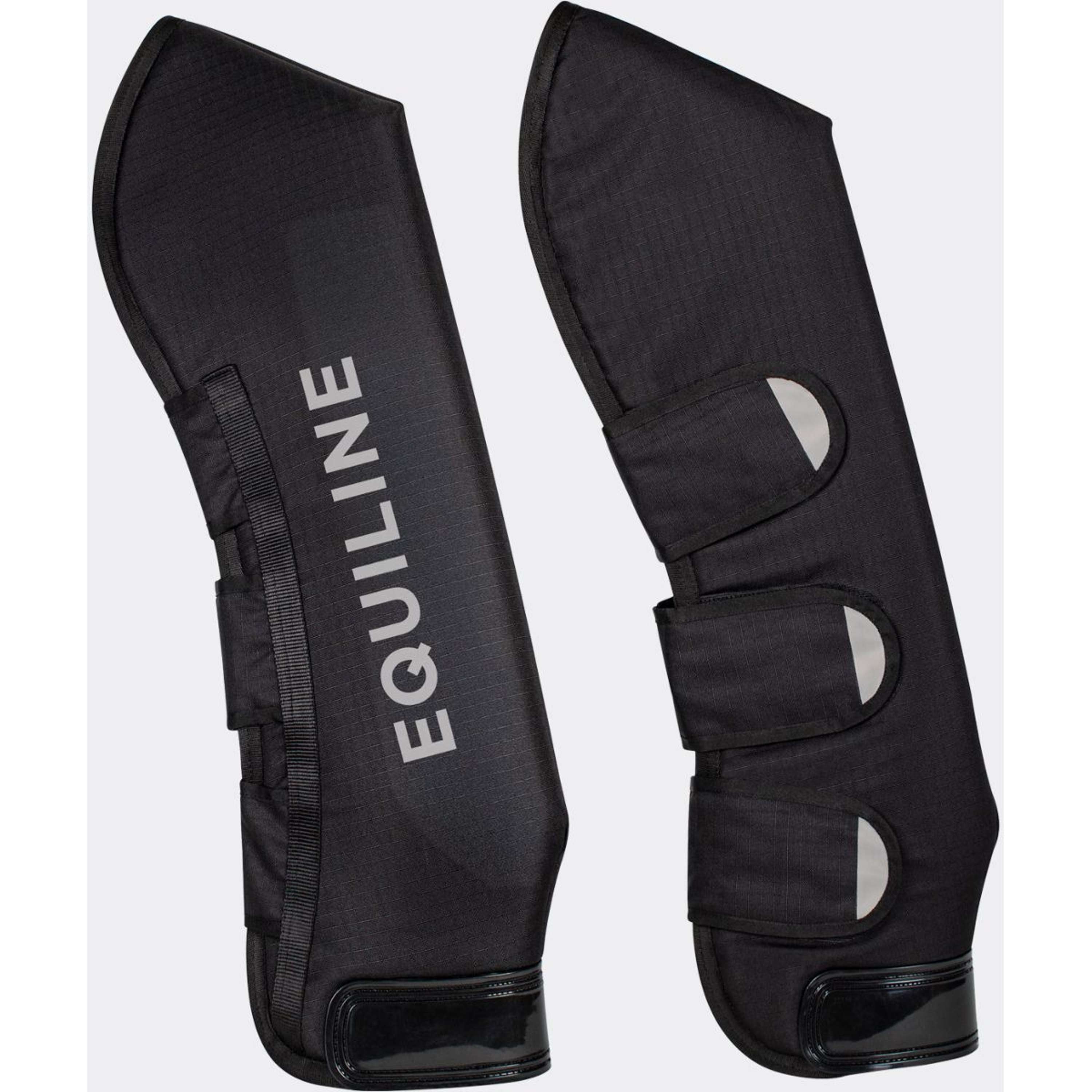 Equiline Protectores de transporte Rex Negro