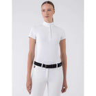 Equiline Camiseta de Competición Camberk Blanco