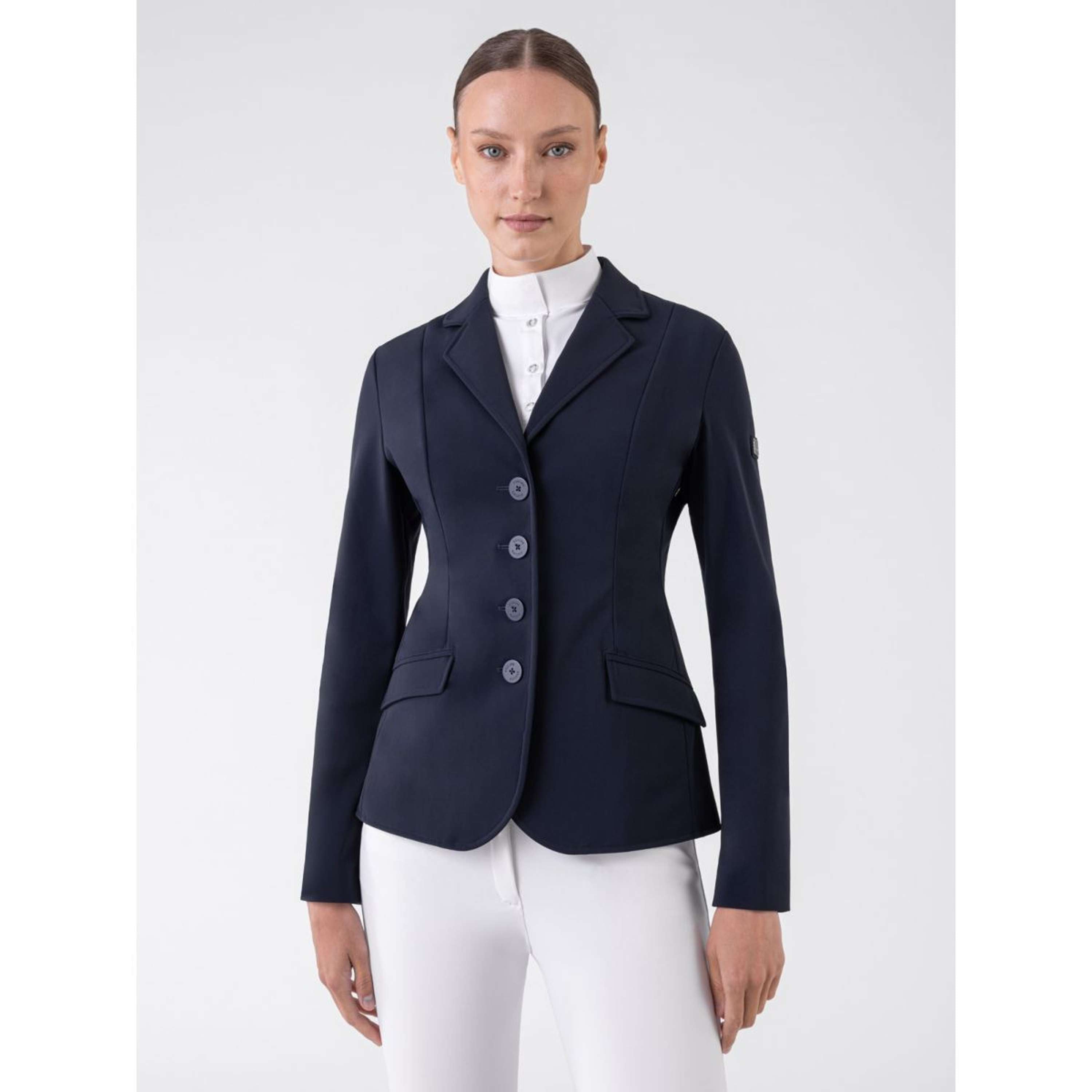 Equiline Chaqueta de Competición Miriamk Navy