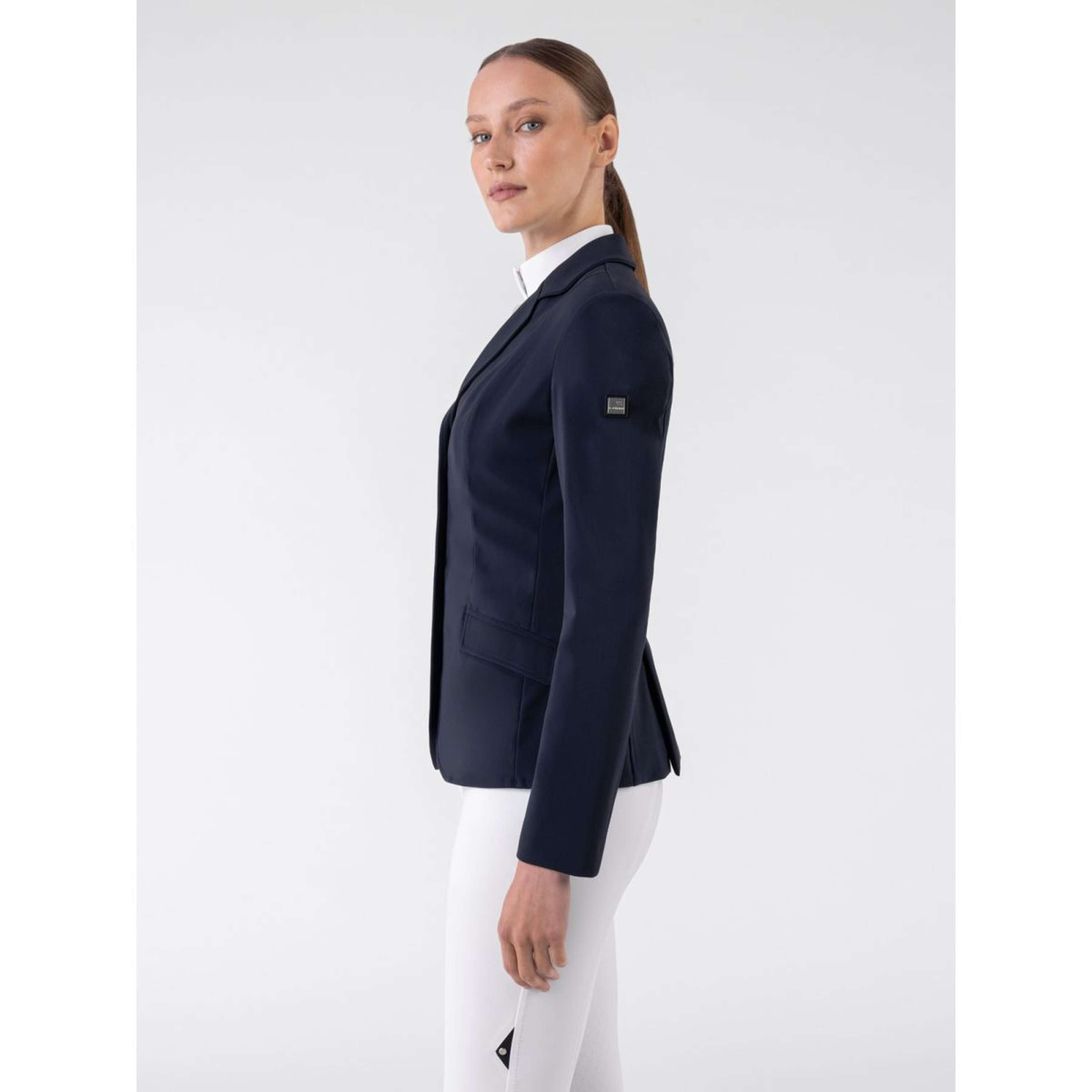 Equiline Chaqueta de Competición Miriamk Navy
