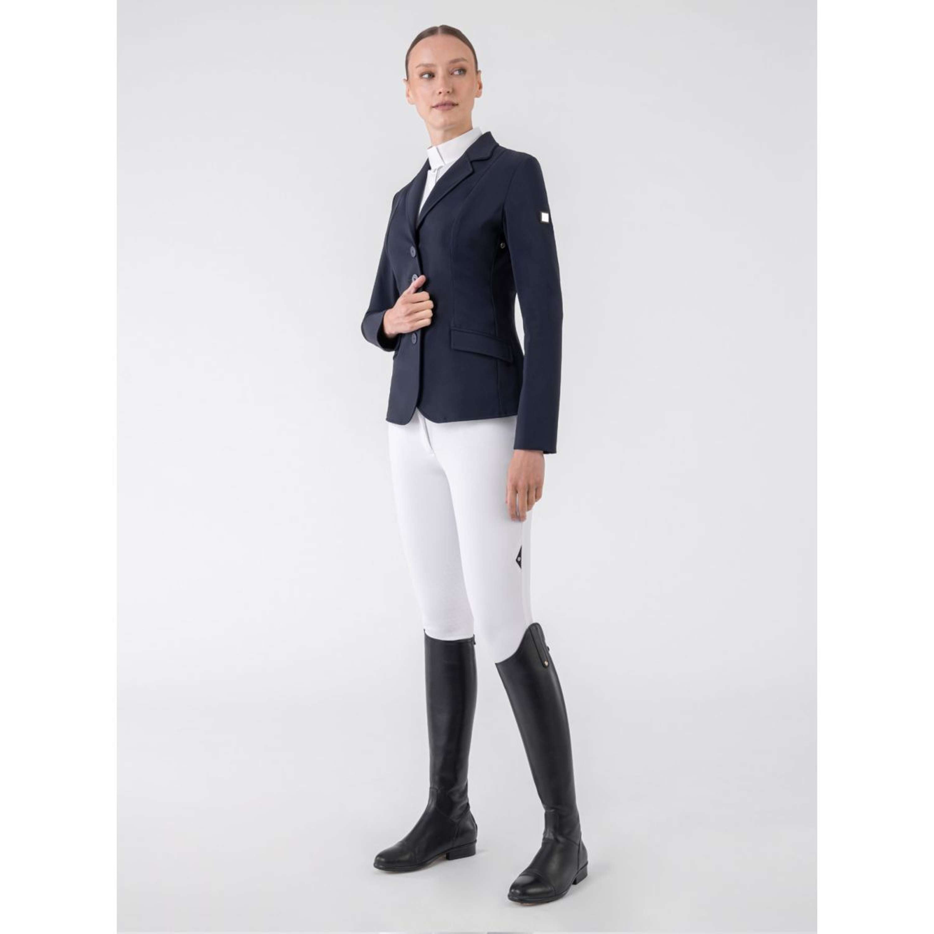 Equiline Chaqueta de Competición Miriamk Navy