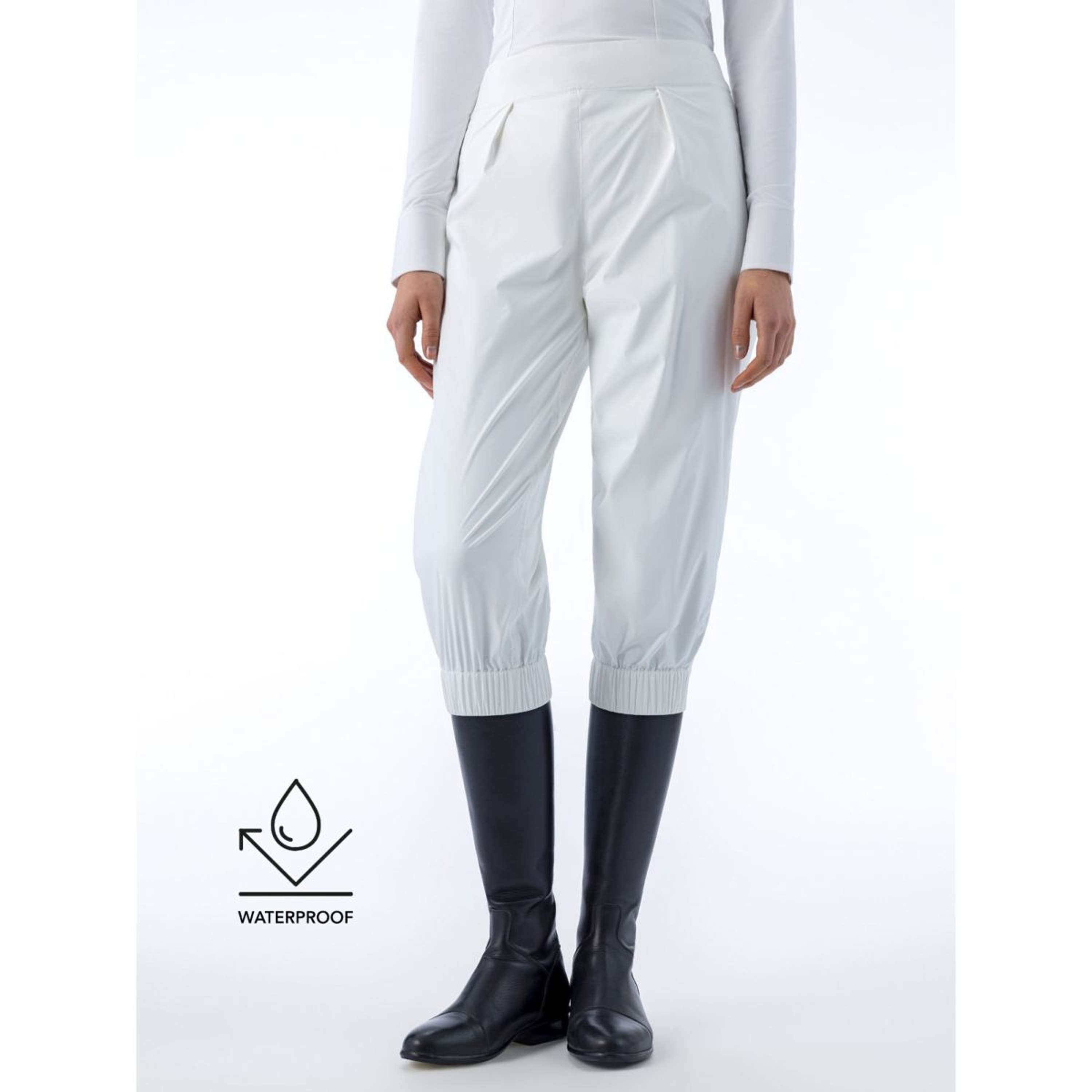 Equiline Pantalón de lluvia Storm Blanco