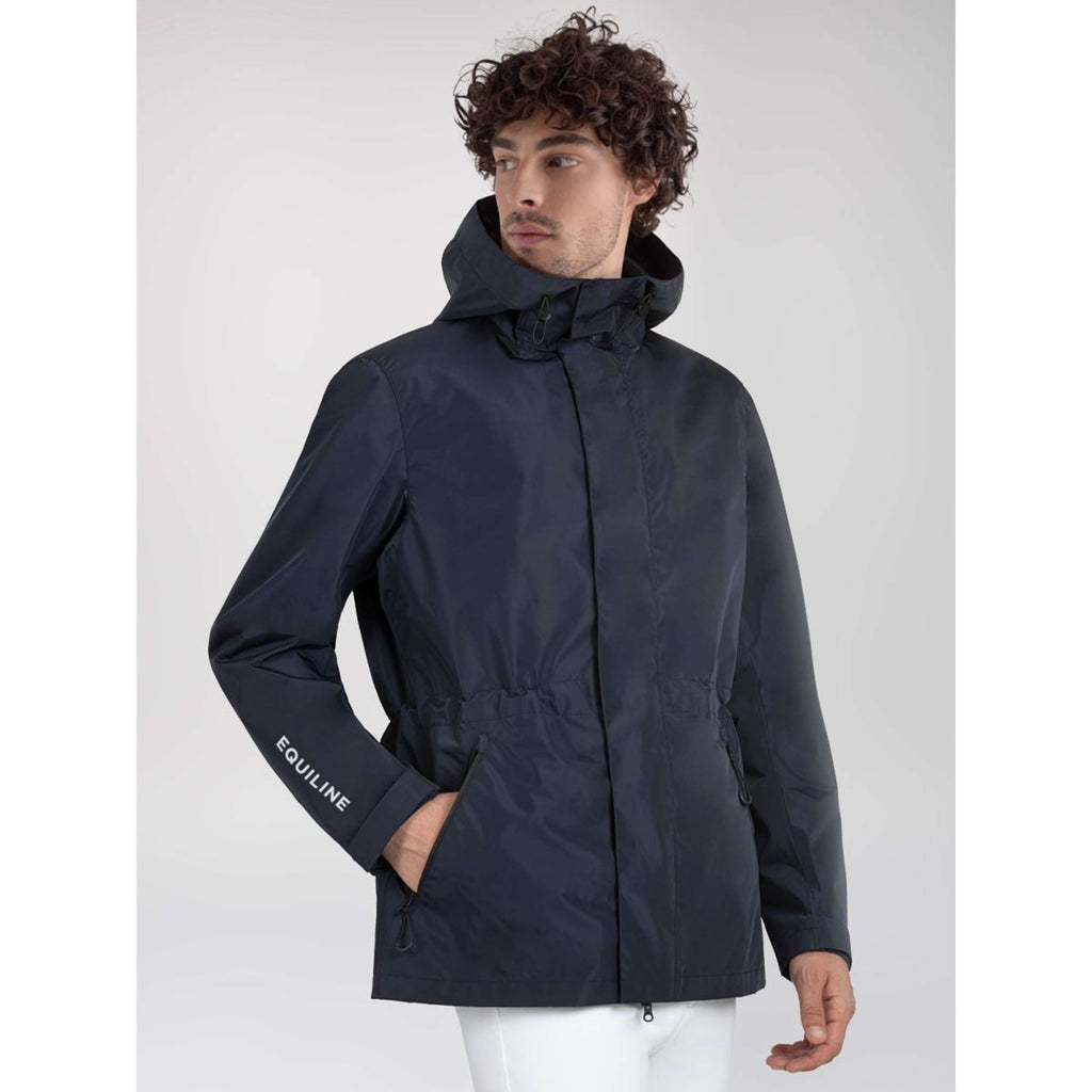 Equiline Abrigo de lluvia Eqrevek Navy