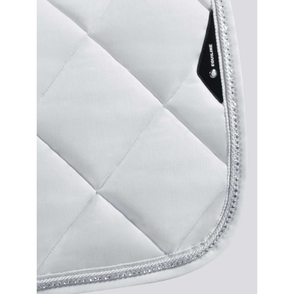 Equiline Mantilla Rombo Eqglow Doma Clásica Blanco