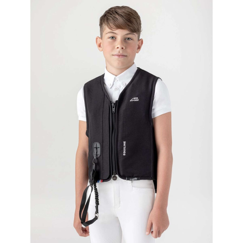 Equiline Airbag Niños Negro