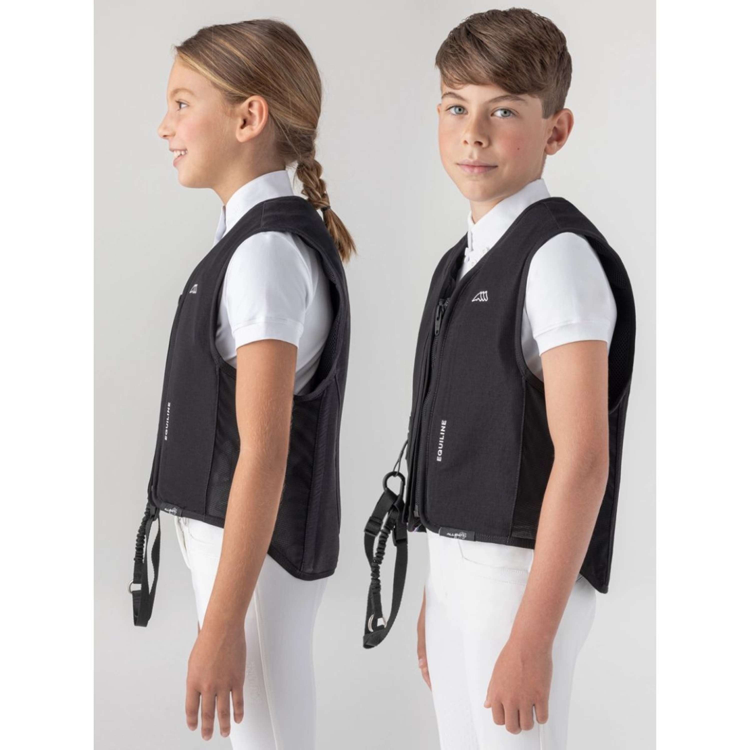 Equiline Airbag Niños Negro
