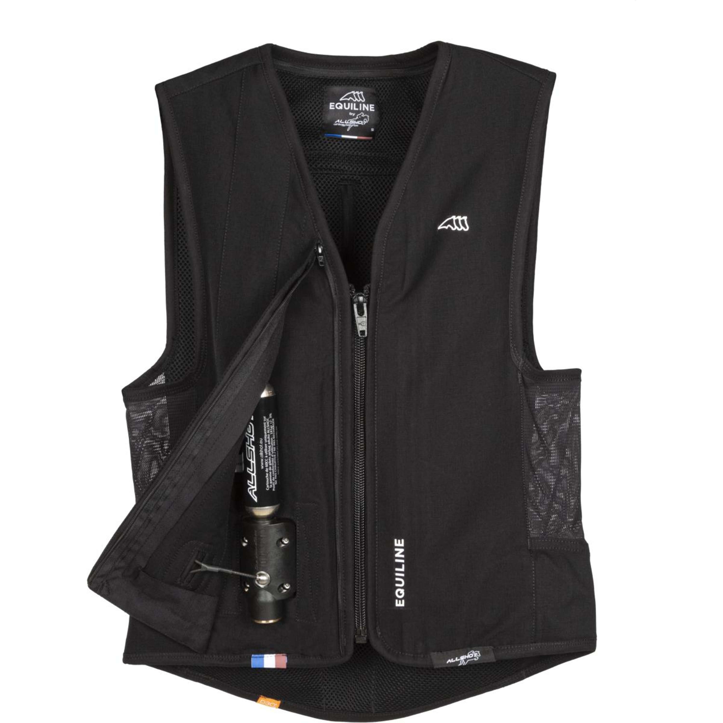 Equiline Airbag Chaqueta Belair Mujer Negro