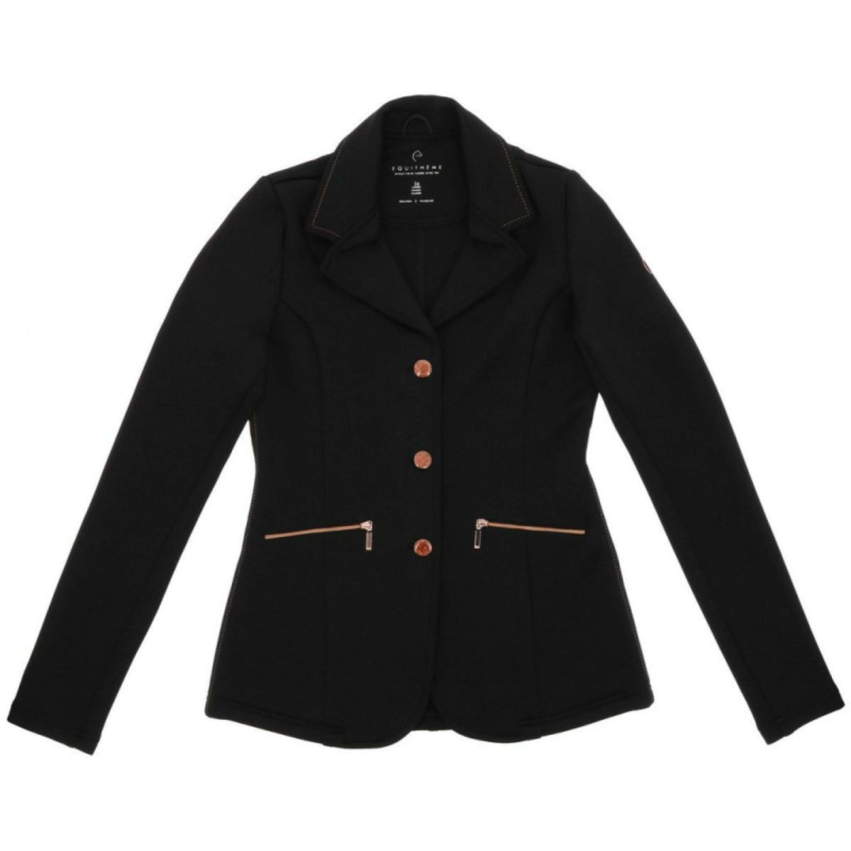 EQUITHÈME Chaqueta de Competición Athens Niños Negro