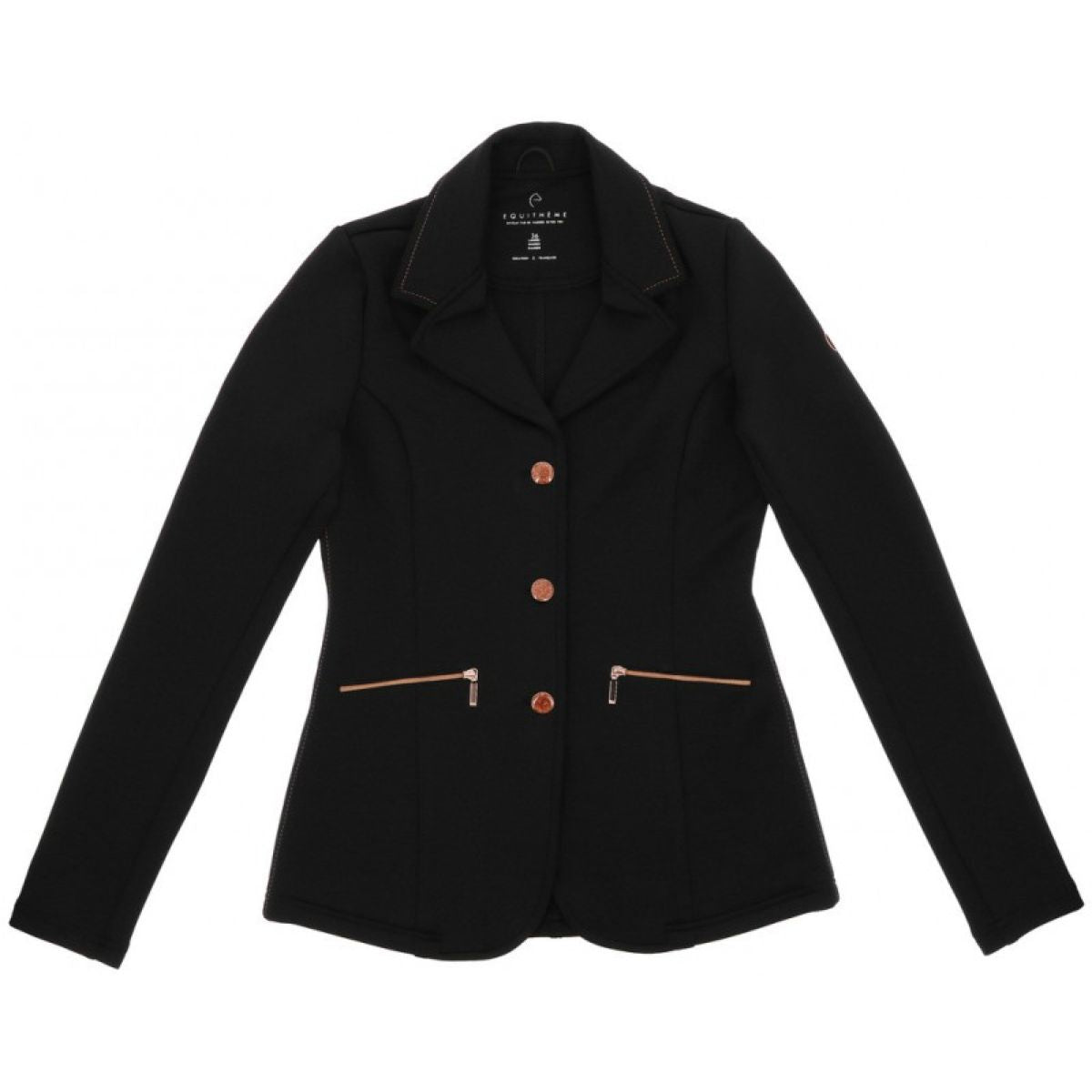 EQUITHÈME Chaqueta de Competición Athens Niños Negro