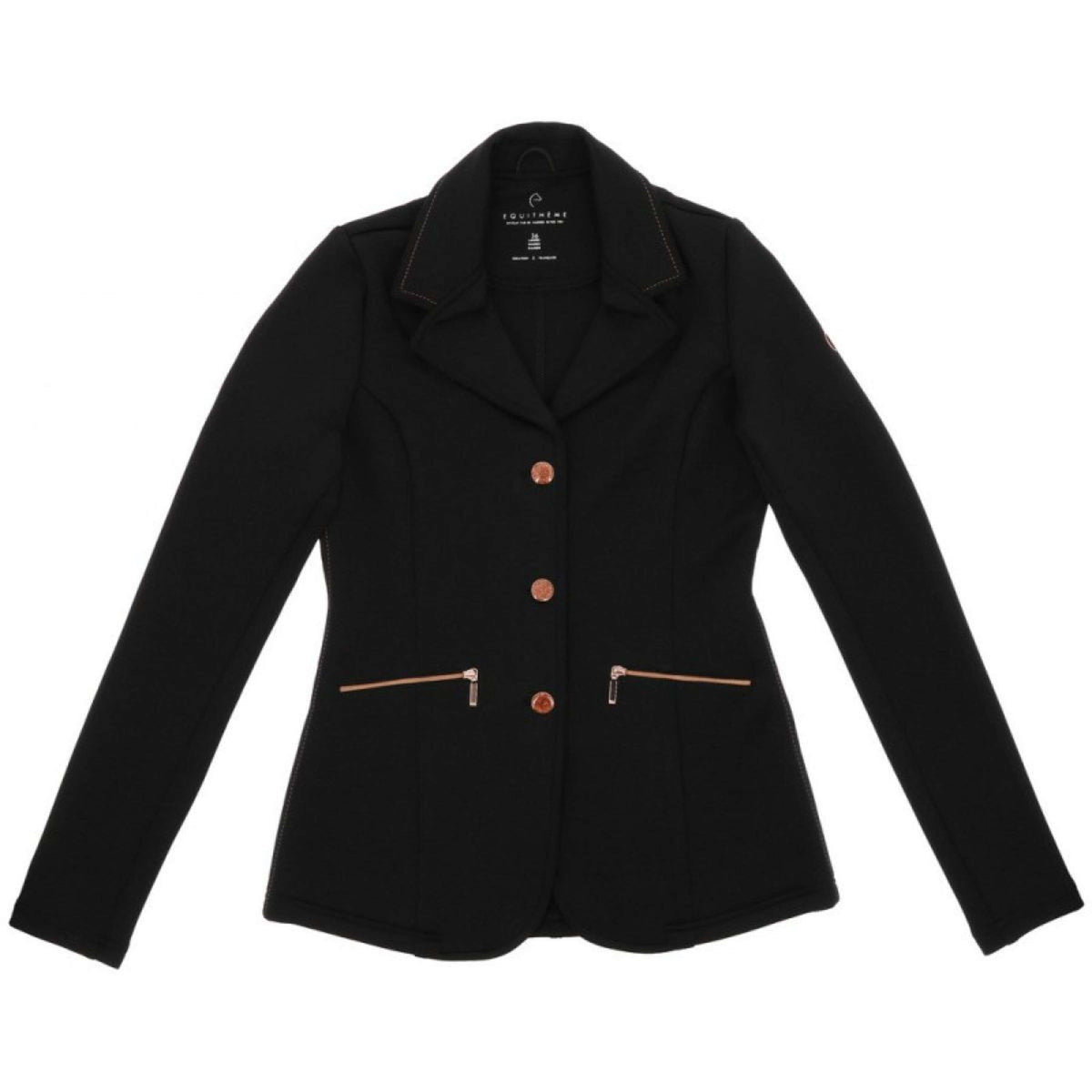 EQUITHÈME Chaqueta de Competición Athens Niños Negro