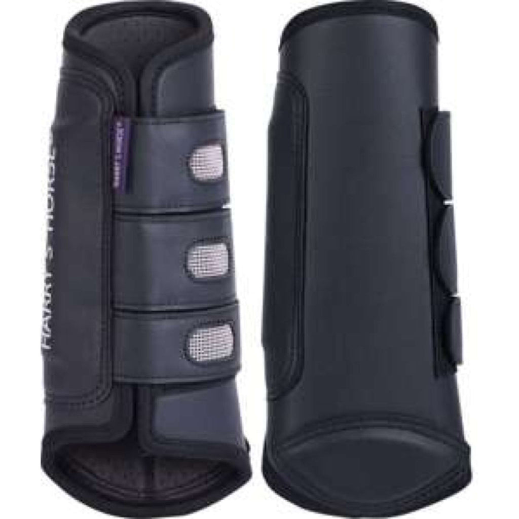 Harry's Horse Protectores de piernas Eventing Negro