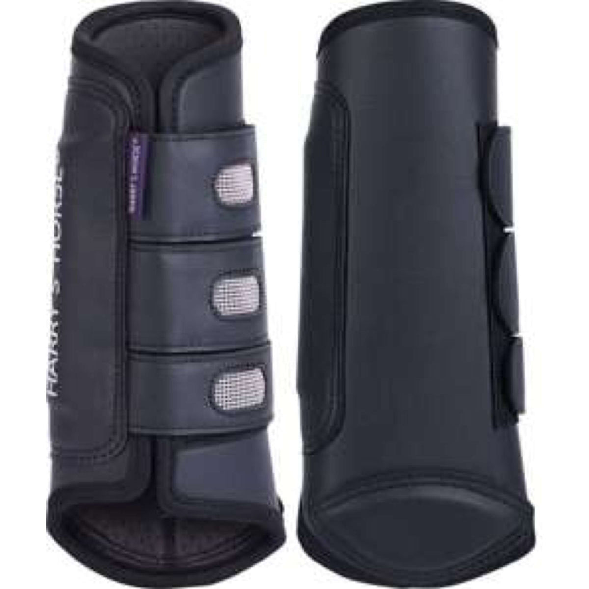 Harry's Horse Protectores de piernas Eventing Negro