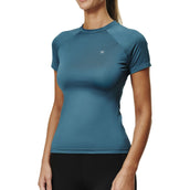 Equestrian Stockholm Shirt Dynamic Short Sleeve Deep Teal