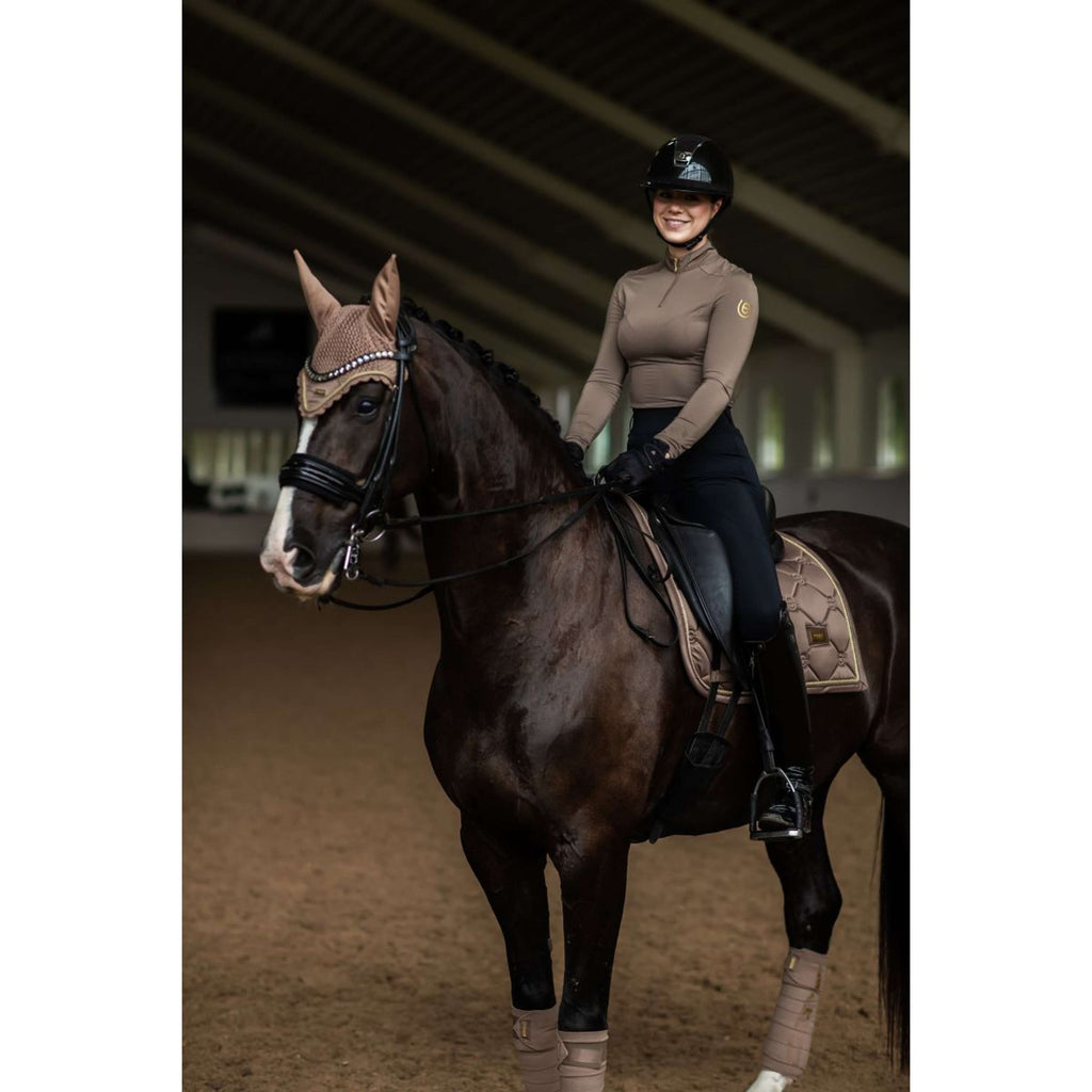 Equestrian Stockholm Bonete para Orejas Champan