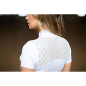 Equestrian Stockholm Camiseta de Competición Crystal Champion Blanco