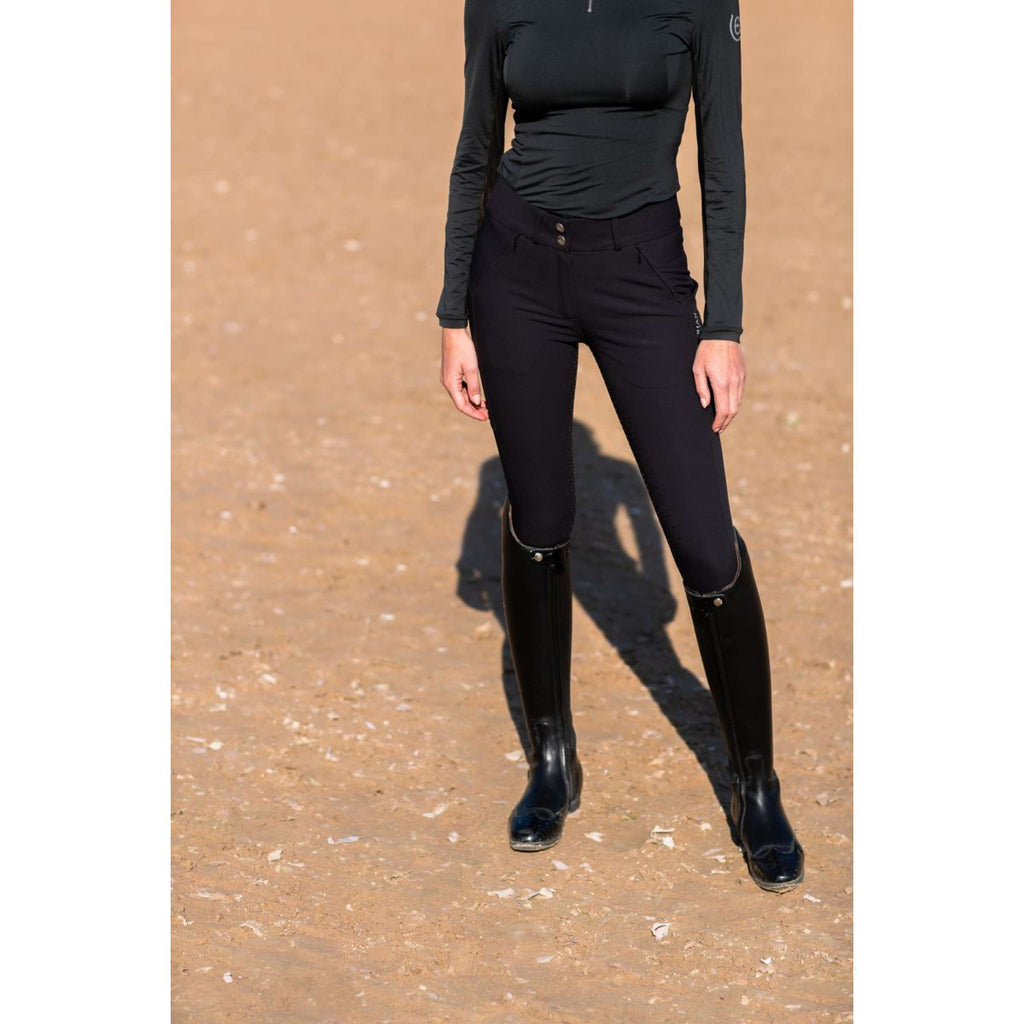Equestrian Stockholm Pantalón de Equitación Elite Dressage Negro