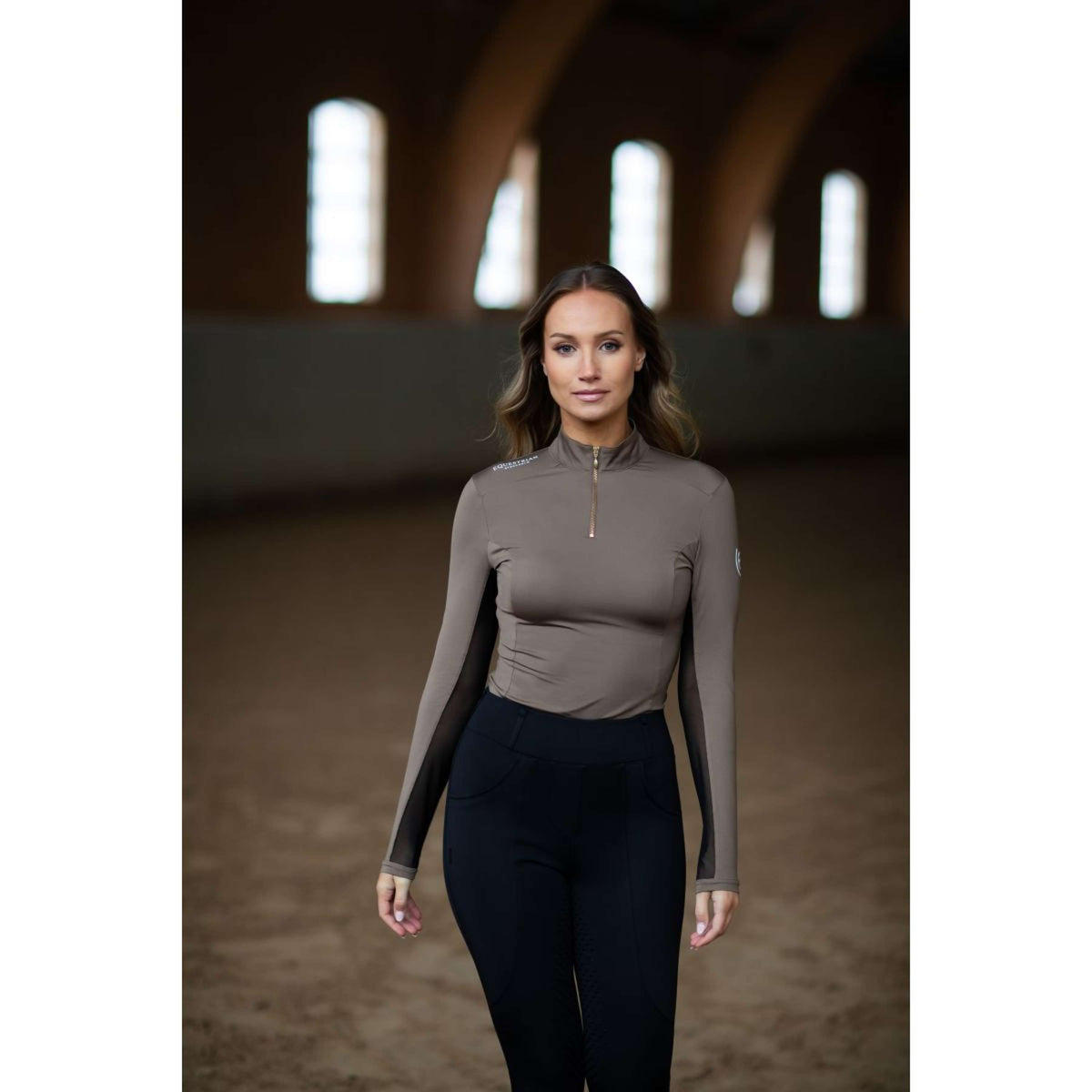 Equestrian Stockholm Shirt Air Breeze Sun Champan