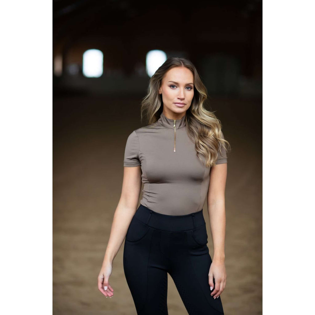 Equestrian Stockholm Camiseta UV Protection Champan