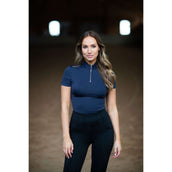 Equestrian Stockholm Shirt UV Protection Azul medianoche