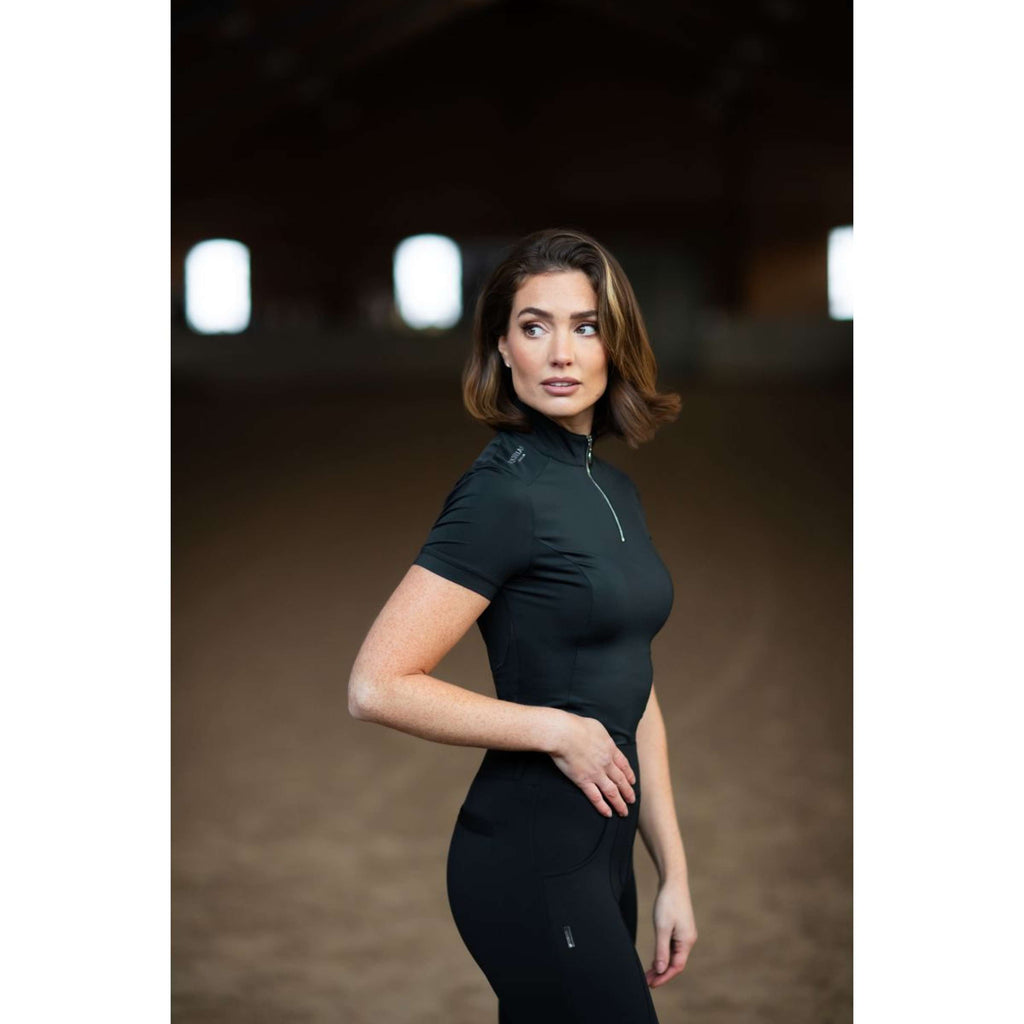 Equestrian Stockholm Camiseta UV Protection Edicion Negra