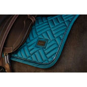 Equestrian Stockholm Mantilla Modern saltando Teal Blue