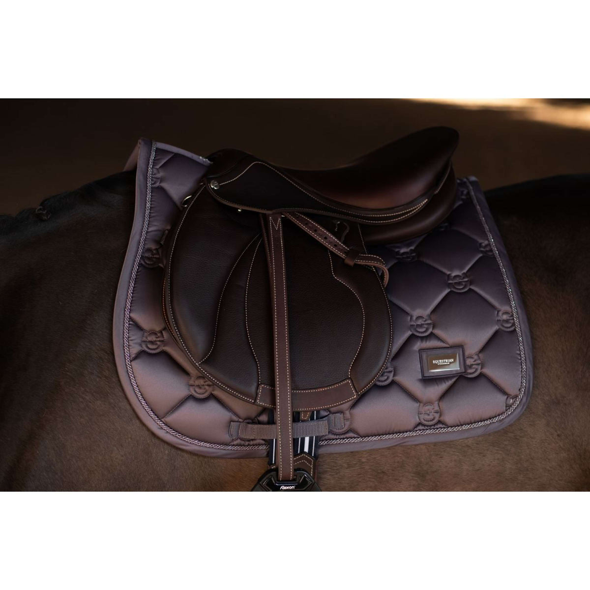 Equestrian Stockholm Mantilla saltando Dark Violet