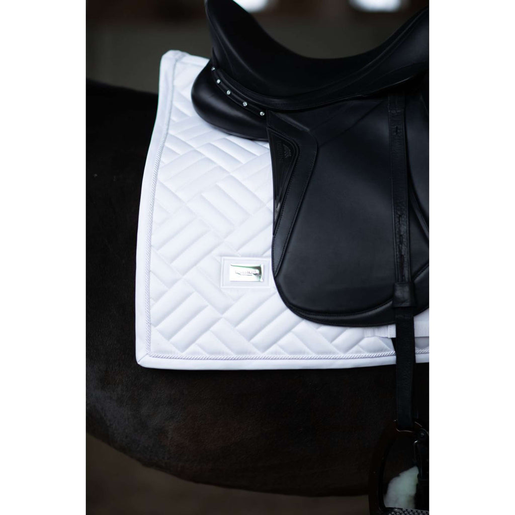 Equestrian Stockholm Mantilla Modern Doma clásica White Silver