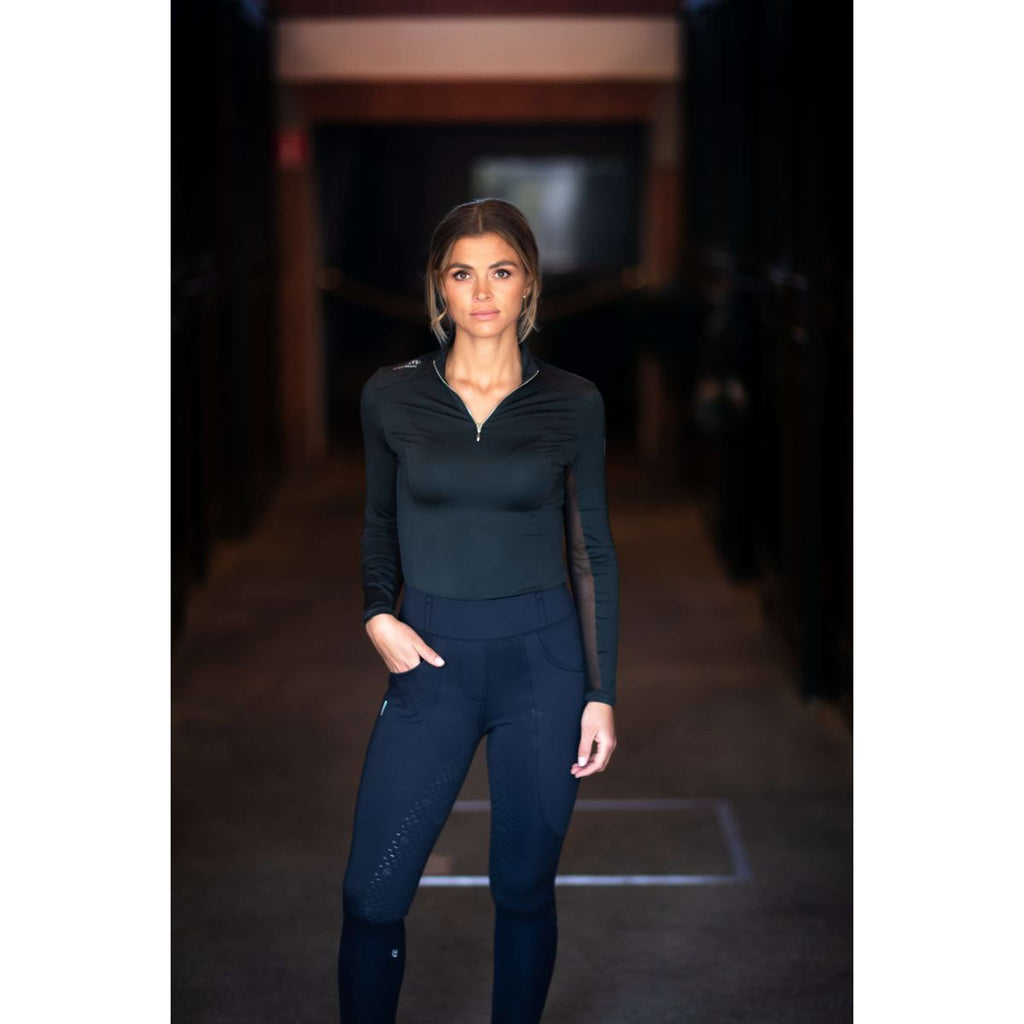 Equestrian Stockholm Camiseta Air Breeze Sun Edicion Negra