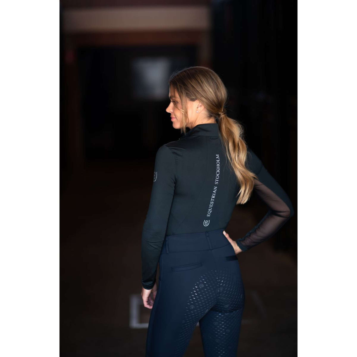 Equestrian Stockholm Legging de Equitación Movement Dressage All Navy