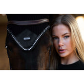 Equestrian Stockholm Bonete para Orejas Modern Crystal Black