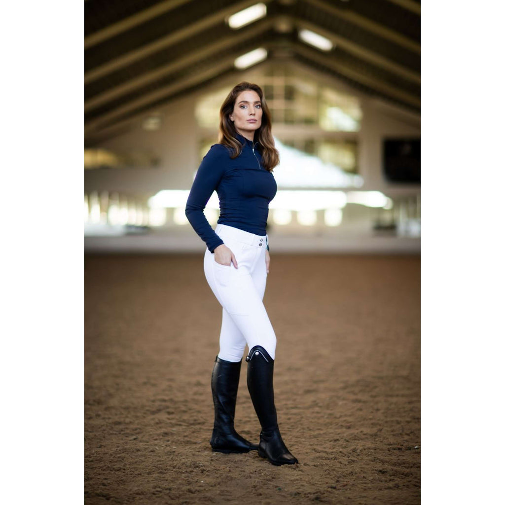 Equestrian Stockholm Camiseta Air Breeze Sun Azul medianoche