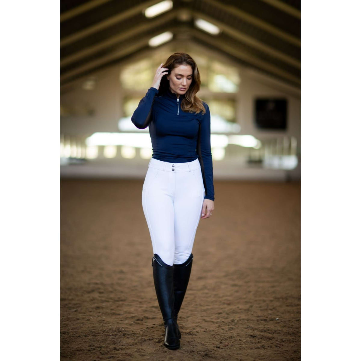 Equestrian Stockholm Shirt Air Breeze Sun Azul medianoche