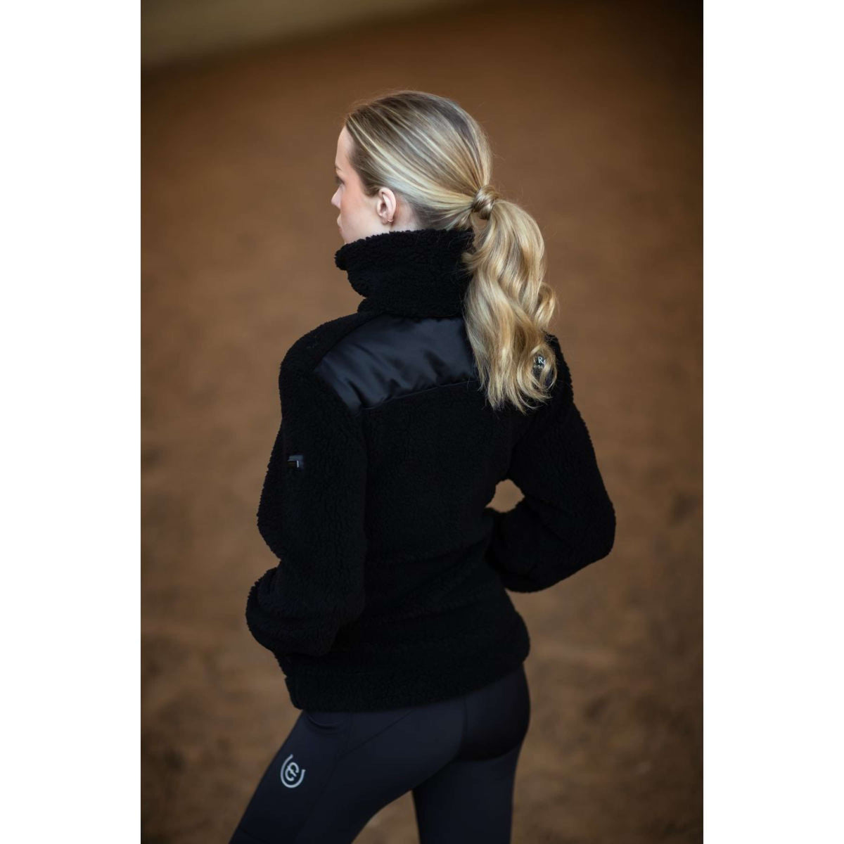 Equestrian Stockholm Jack Teddy Fleece Negro