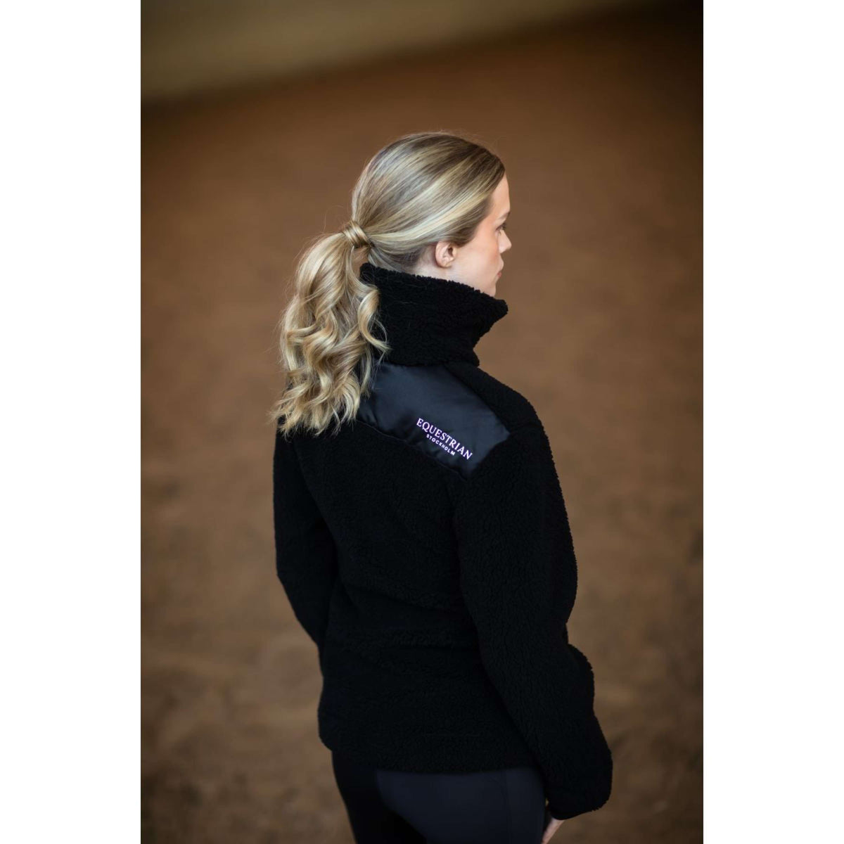 Equestrian Stockholm Jack Teddy Fleece Negro